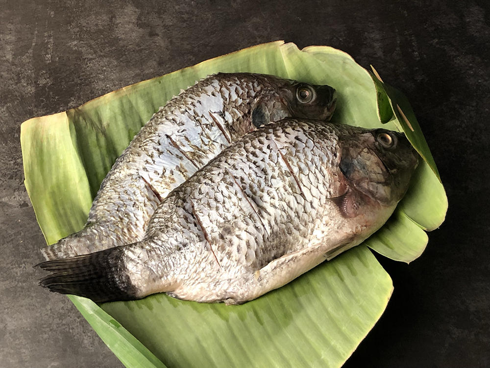 Pepes Ikan (Fish in Banana Leaves) Ingredients