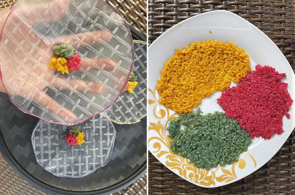 Vietnamese Rice Paper 3 Ways - Vietnamese Salad in Rice Paper Flower Cups