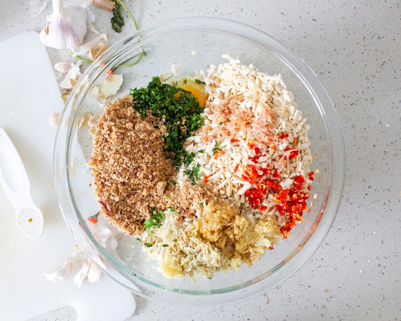 Vietnamese-inspired Tofu Rolls Ingredients