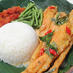 Nasi Katok with Buttermilk Salmon