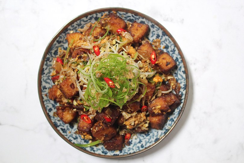 Chai Tow Kway (Fried Carrot Cake)