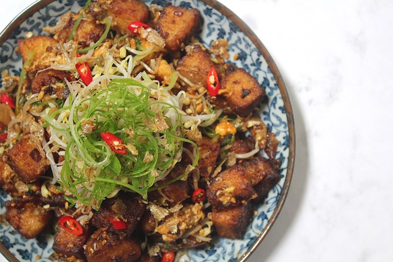 Chai Tow Kway (Fried Carrot Cake)