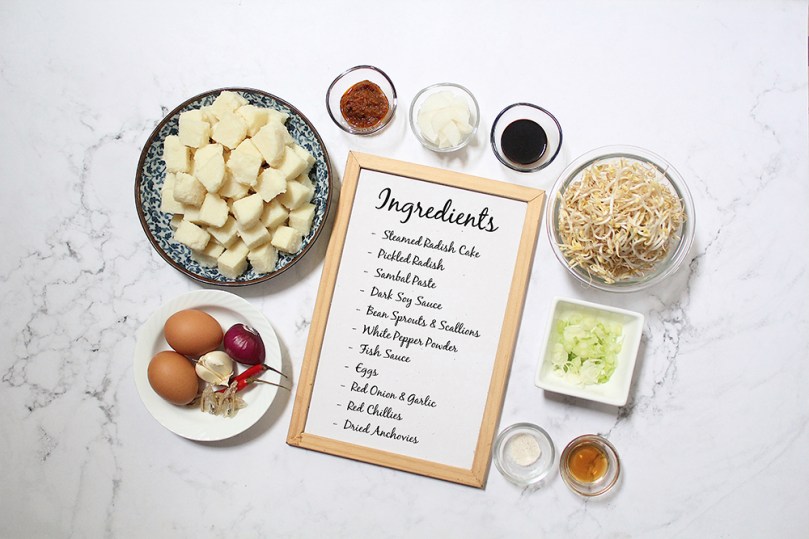 Chai Tow Kway (Fried Carrot Cake)